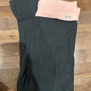 VS Black and Pink Leggings
